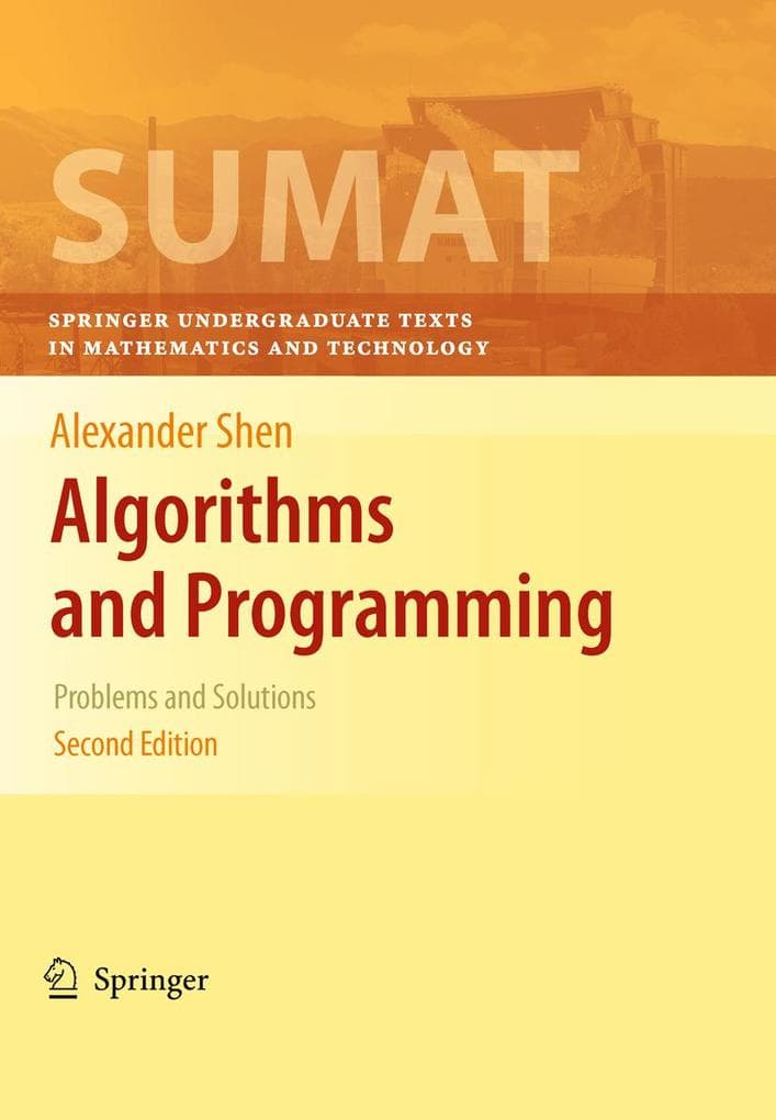Algorithms and Programming