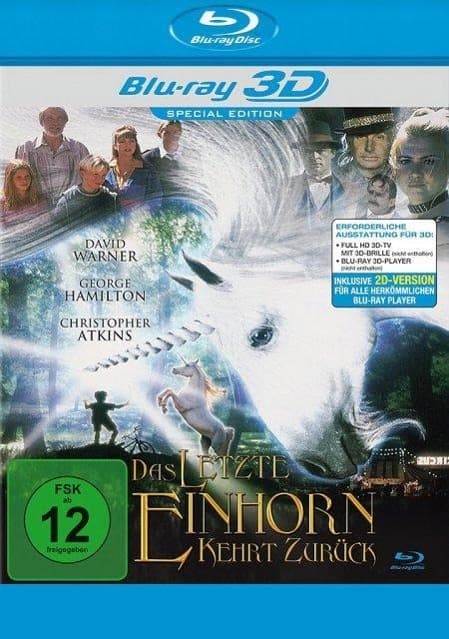 Das letzte Einhorn kehrt zurück: Blu-ray 3D + 2D