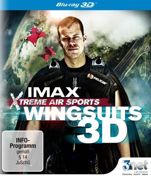 Wingsuits 3D (IMAX Xtreme Air Sports),1 Blu-ray