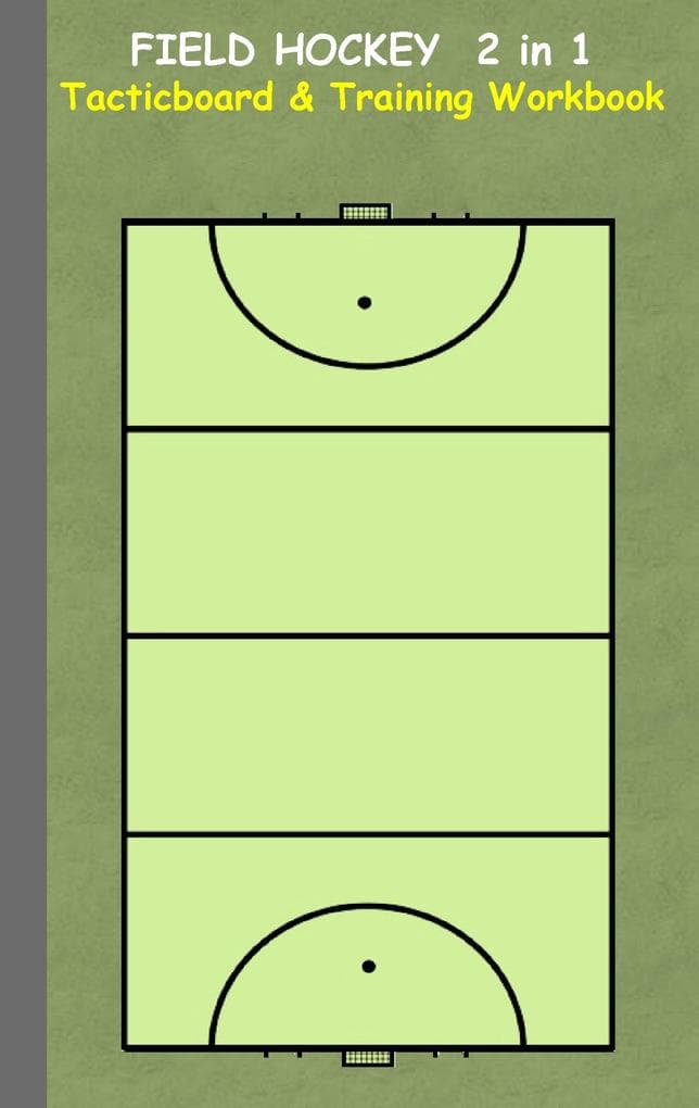 Field Hockey 2 in 1 Tacticboard and Training Workbook