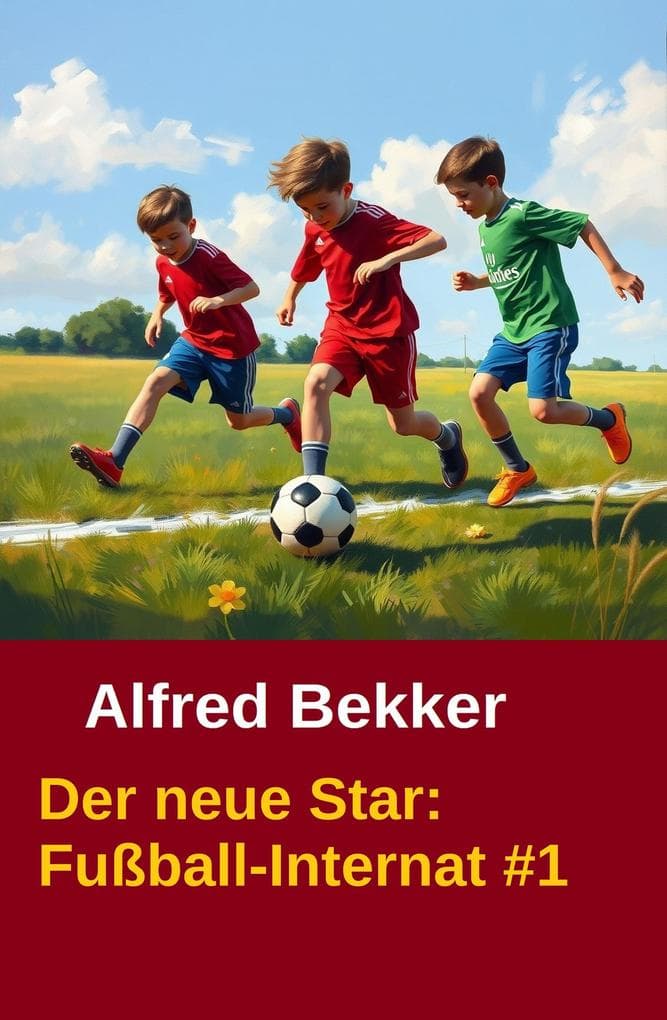 Alfred Bekker - Fußball-Internat:Der neue Star
