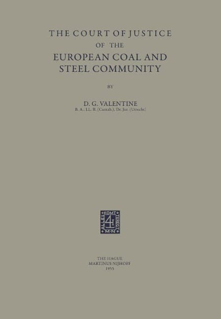 The Court of Justice of the European Coal and Steel Community