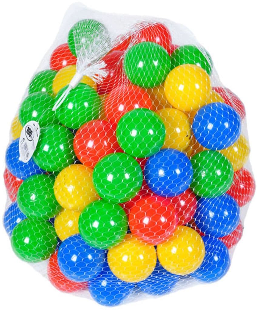 knorr toys - Bälleset 6 cm - 100 Stück im Netz