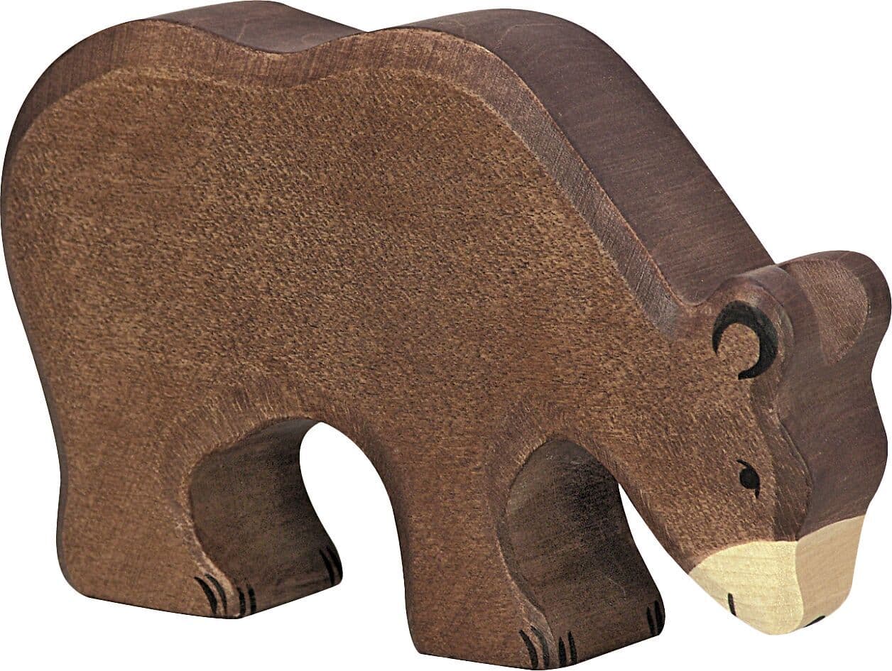 Braunbär, fressend