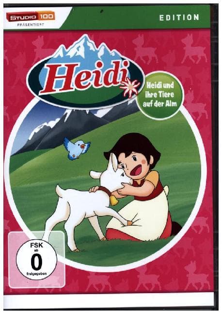 Heidi und ihre Tiere auf der Alm