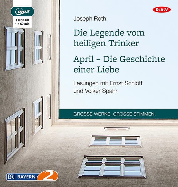 Die Legende vom heiligen Trinker / April - Die Geschichte einer Liebe,1 Audio-CD, 1 MP3: Lesung