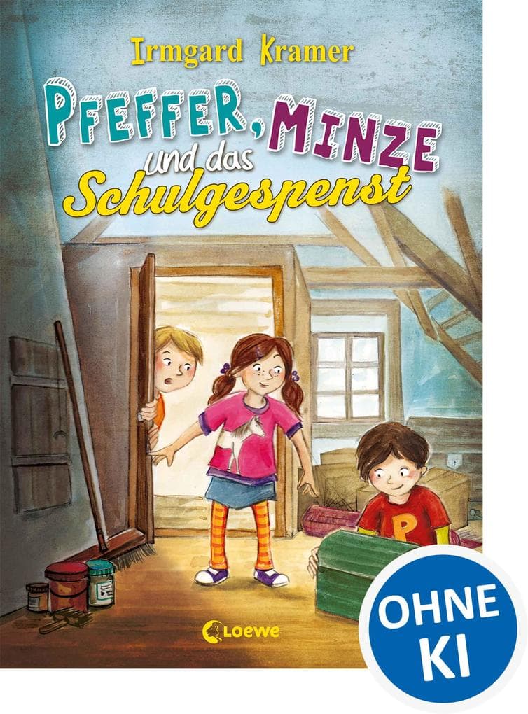 Pfeffer, Minze und das Schulgespenst: Band 2 der Kinderbuchreihe für Kinder ab 5 Jahre