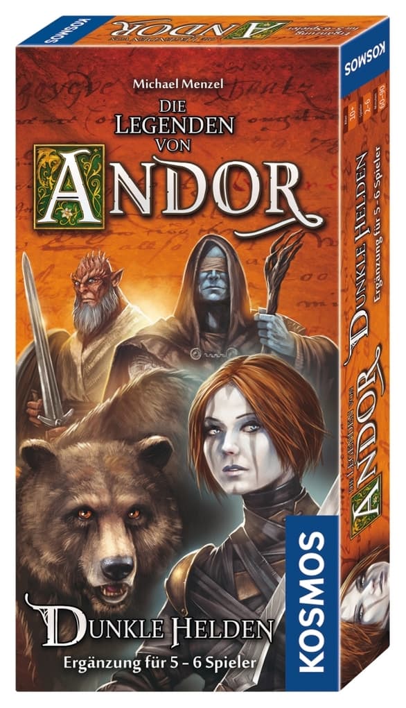 Die Legenden von Andor - Erweiterung - Dunkle Helden