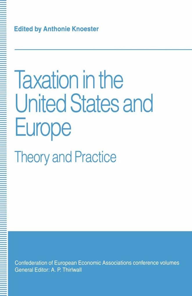 Taxation in the United States and Europe