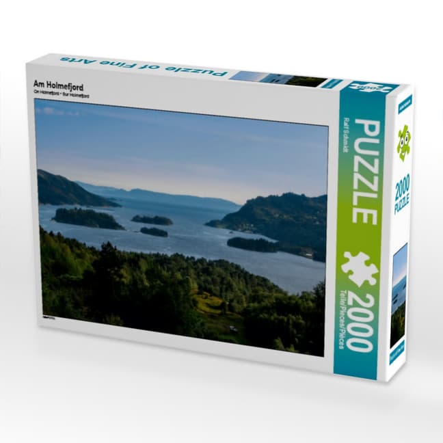 CALVENDO Puzzle Am Holmefjord | 2000 Teile Lege-Größe 90x67cm Foto-Puzzle für glückliche Stunden