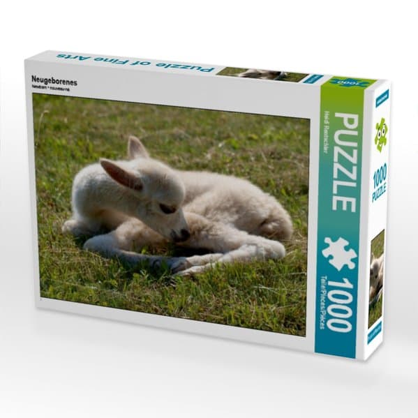 Neugeborenes Alpaka, 1000 Teile