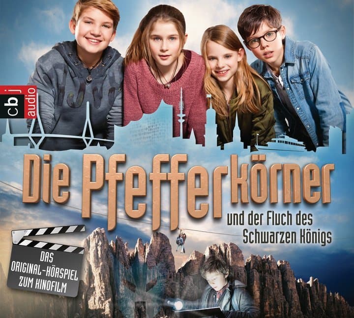 Die Pfefferkörner und der Fluch des schwarzen Königs,2 Audio-CDs