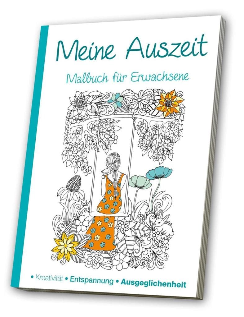 Malbuch für Erwachsene - Meine Auszeit