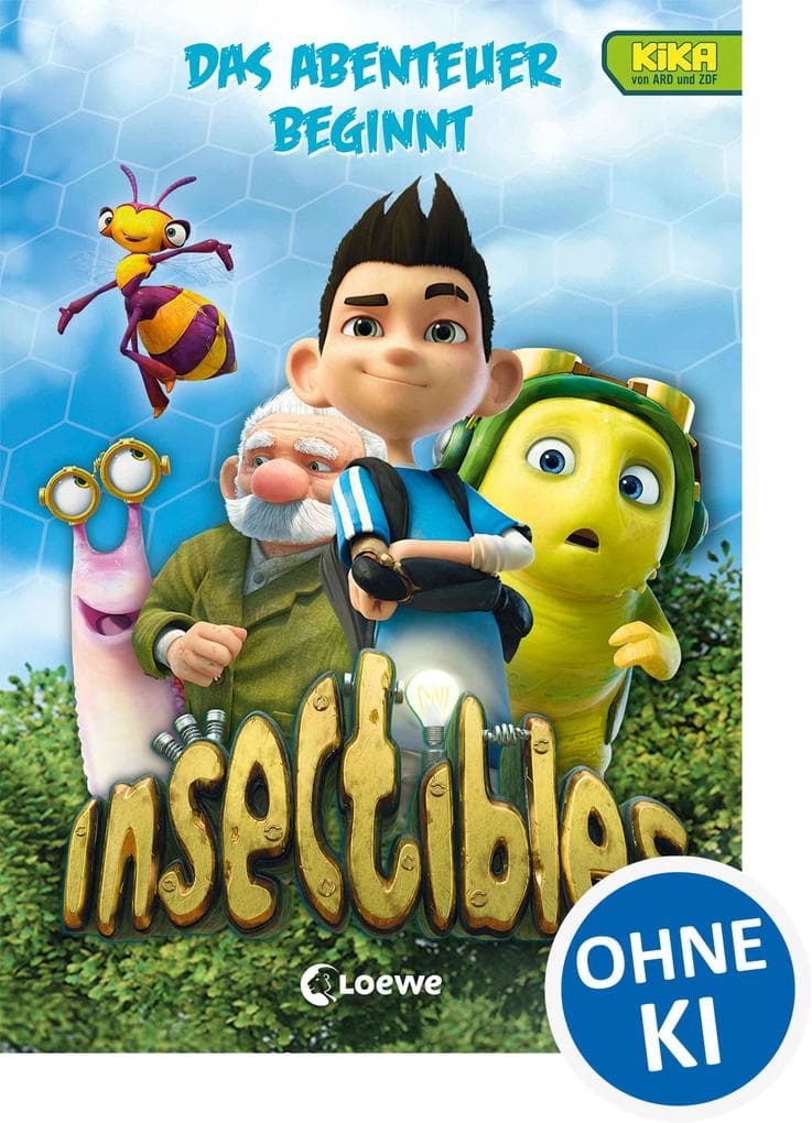 Insectibles (Band 1) - Das Abenteuer beginnt: Kinderbuchreihe zur KiKa-Serie für Jungen und Mädchen ab 7 Jahre