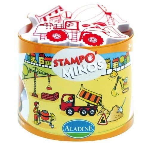 Aladine - Kinder Stempel Minos Baustelle