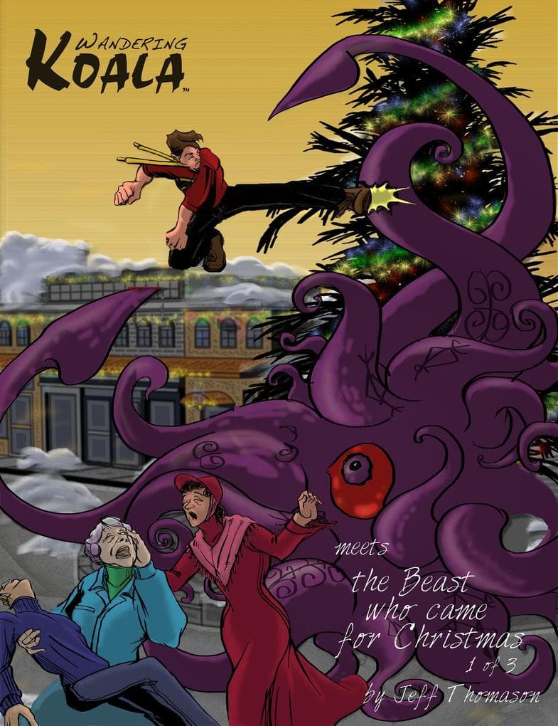 Wandering Koala Meets the Beast Who Came for Christmas 1 of 3 (Wandering Koala Comics, #7)