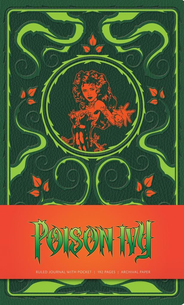 DC Comics: Poison Ivy Hardcover Ruled Journal