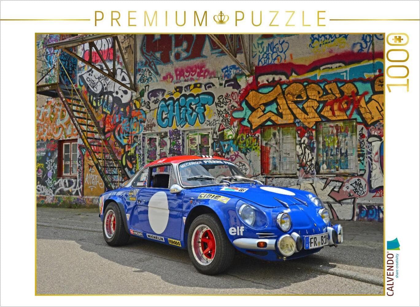 CALVENDO Puzzle Ein Motiv aus dem Kalender Renault Alpine A110 | 1000 Teile Lege-Größe 64x48cm Foto-Puzzle für glückliche Stunden