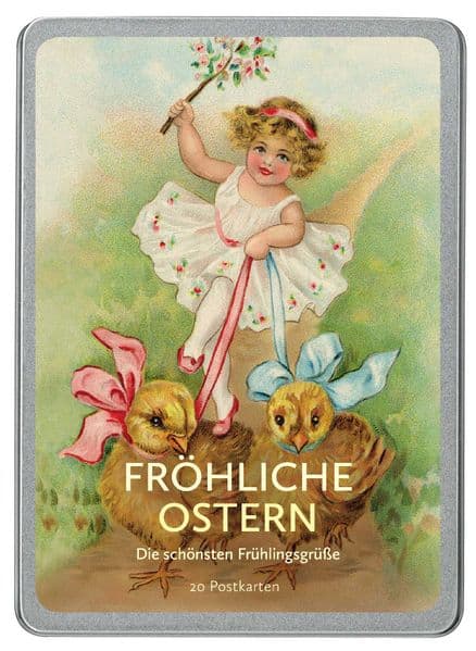 Fröhliche Ostern Postkarten VE 20
