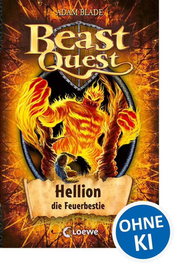 Beast Quest (Band 38) - Hellion, die Feuerbestie: Kinderbuch für Jungen und Mädchen ab 8 Jahre voller Spannung und Abenteuer