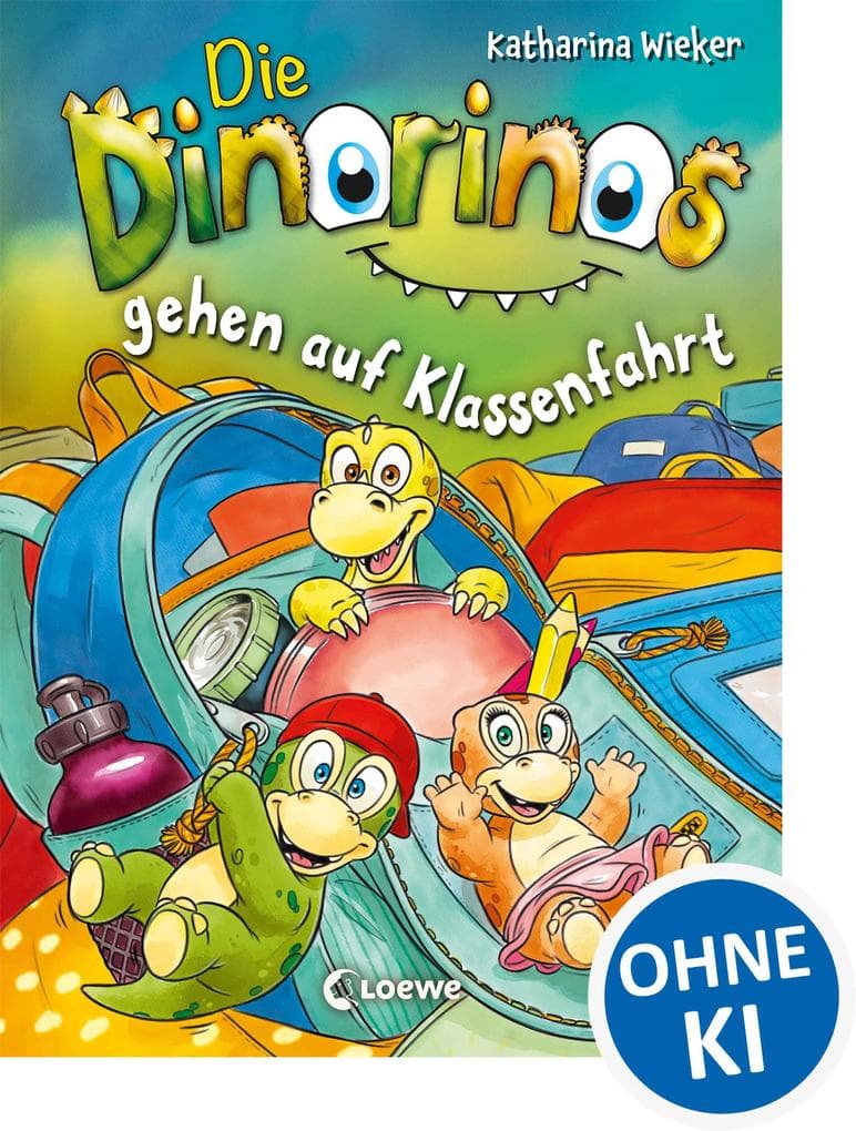Die Dinorinos gehen auf Klassenfahrt (Band 5): Lustiges Kinderbüch mit Dinosauriern zum Vorlesen und ersten Selberlesen ab 7 Jahre