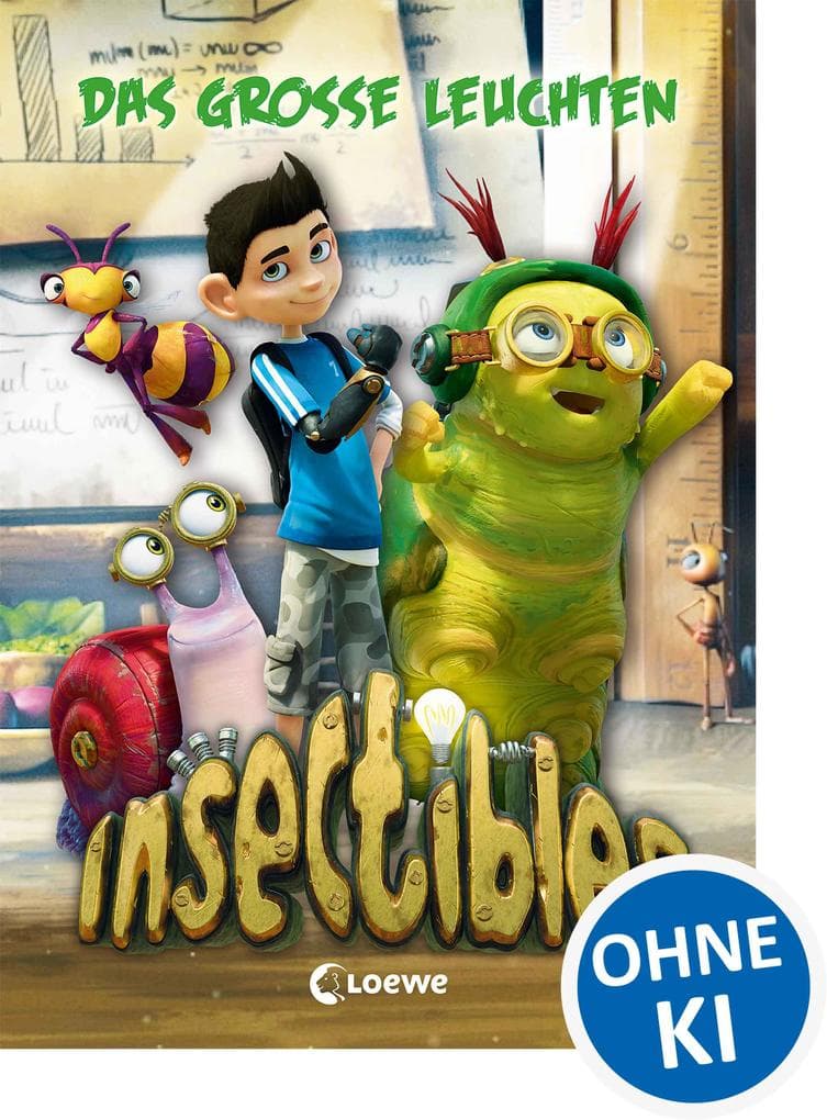 Insectibles (Band 3) - Das große Leuchten: Kinderbuchreihe zur KiKa-Serie für Jungen und Mädchen ab 7 Jahre