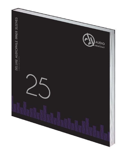Deluxe Schallplatten Innenhüllen Antistatisch Creme 70 gr - 25 Stück: Inner Sleeves - 25 x 12" Deluxe Audiophile Antistatic Inner Sleeves Cream