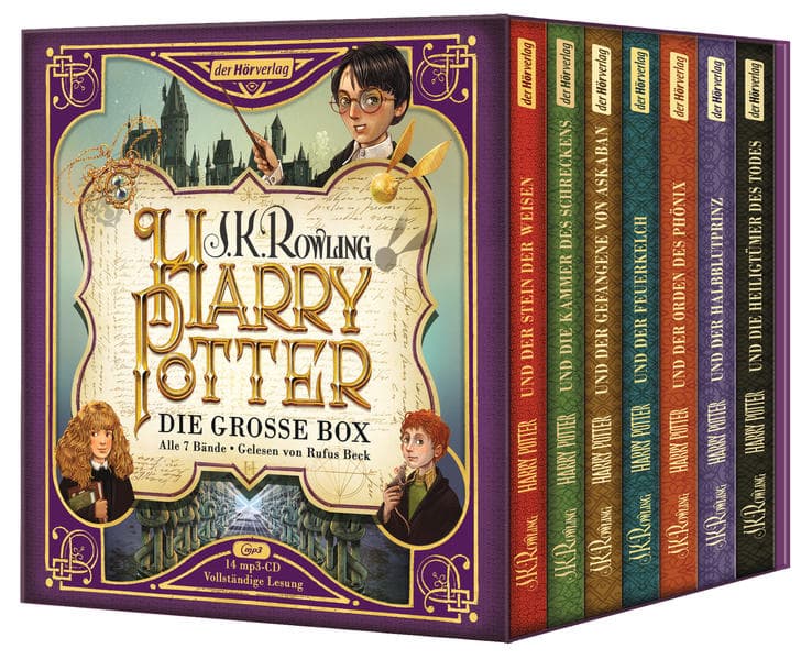 Harry Potter - alle 7 Bände