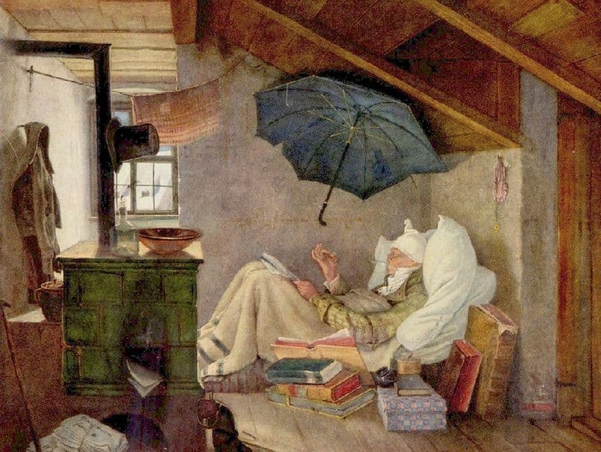Lais Puzzle - Carl Spitzweg - Der arme Poet - 1000 Teile