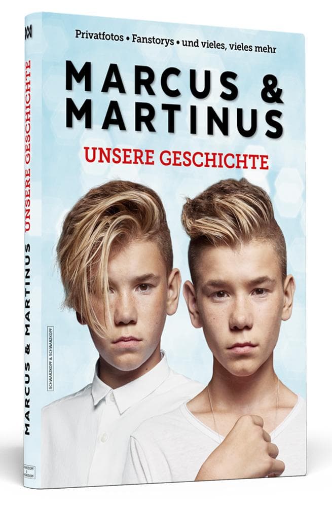 Marcus & Martinus: Unsere Geschichte: Das offizielle Buch für Fans des norwegischen Zwillings-Duos!