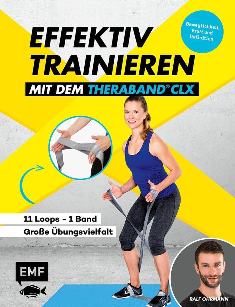 Effektiv Trainieren mit dem TheraBand® CLX 11 Loops Ein Band Große Übungsvielfalt