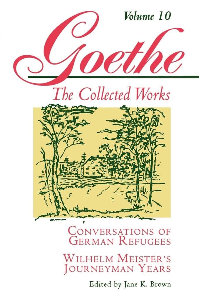 Goethe, Volume 10