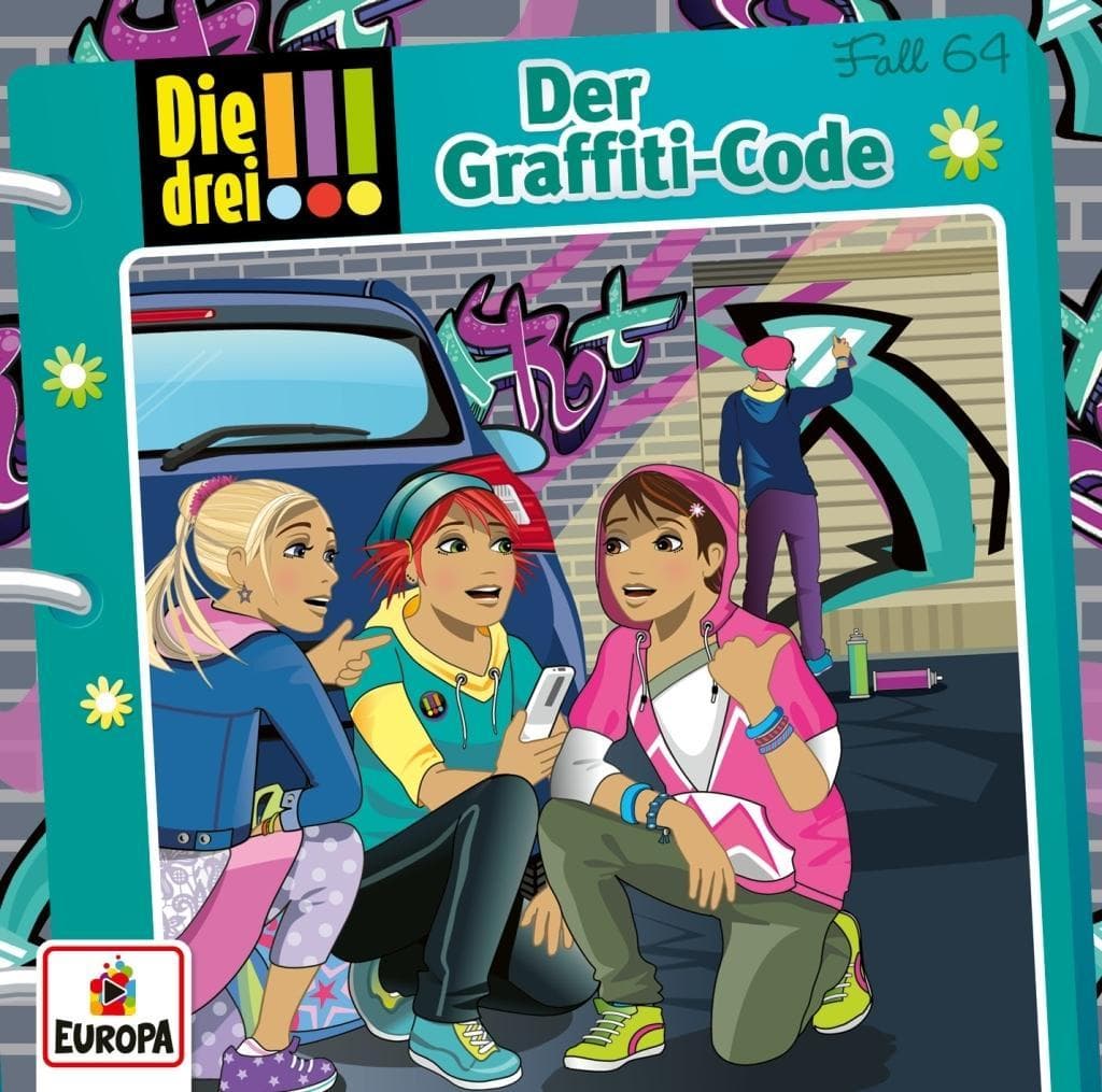 Die drei !!! - Der Graffiti-Code,1 Audio-CD