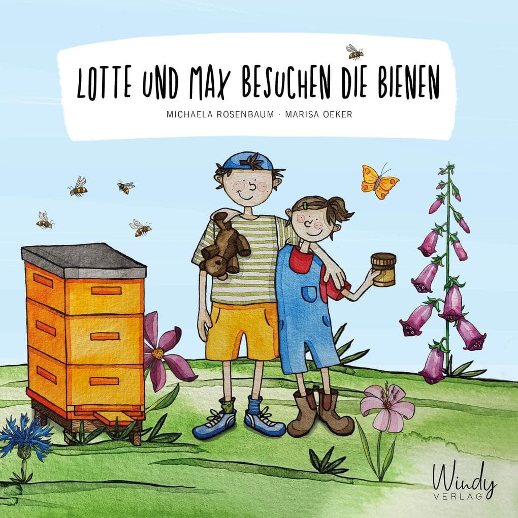 Lotte und Max besuchen die Bienen: Bilderbuch ab 4 Jahren. Wie entsteht Honig? Warum sind Bienen wichtig? Wie können wir Insekten schützen? Sachwissen für Kinder zum Vorlesen & selbst entdecken.