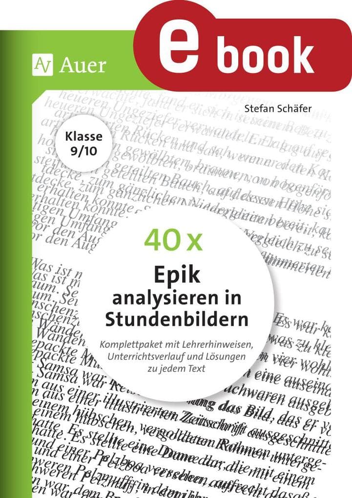 40 x Epik analysieren in Stundenbildern 9-10