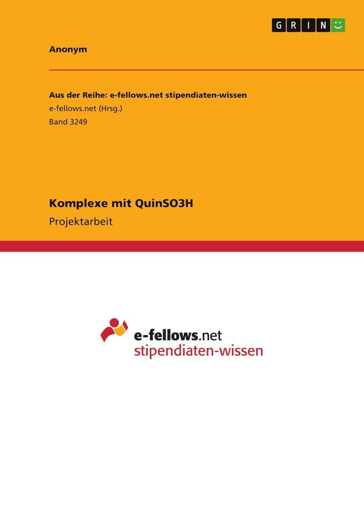 Komplexe mit QuinSO3H