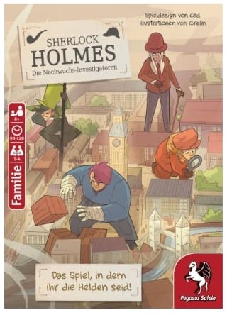 Sherlock Holmes - Die Nachwuchs-Investigatoren (Krimi-Comic-Spiel)