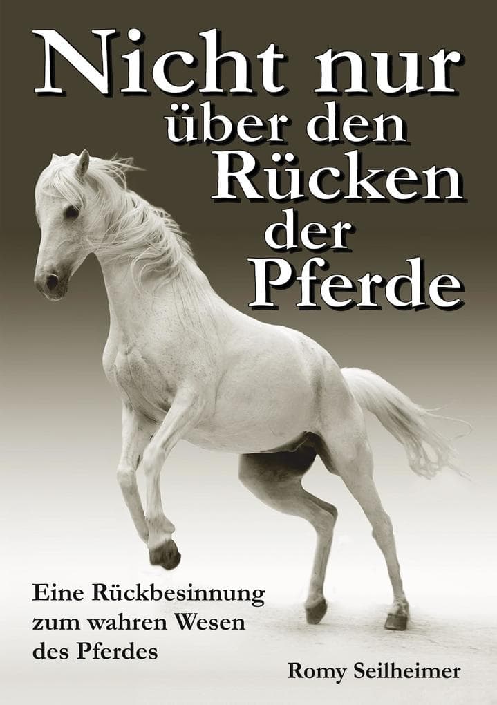 Nicht nur über den Rücken der Pferde