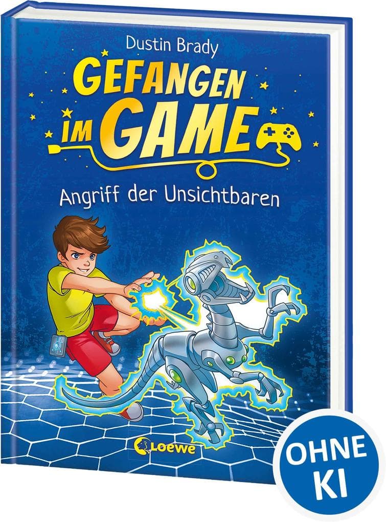 Gefangen im Game (Band 2) - Angriff der Unsichtbaren: Kinderbuch für Jungen und Mädchen ab 8 Jahre