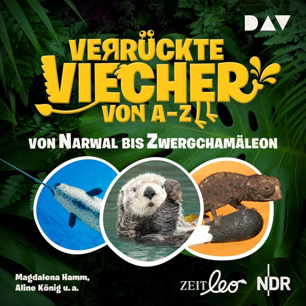 Verrückte Viecher von A bis Z Teil 2: Von Narwal bis Zwergchamäleon