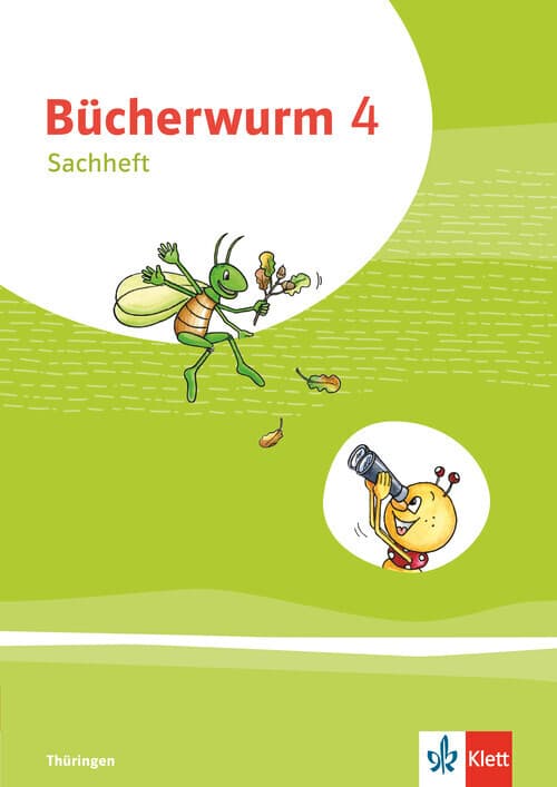 Bücherwurm Sachunterricht 4. Arbeitsheft mit Reisefibel Klasse 4. Ausgabe für Thüringen ab 2019