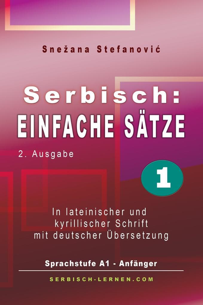Serbisch: Einfache Sätze 1