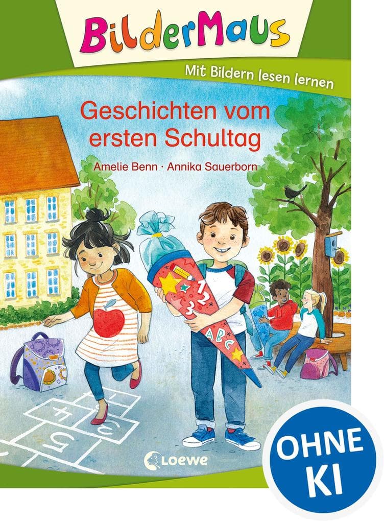 Bildermaus - Geschichten vom ersten Schultag: Mit Bildern lesen lernen - Ideal für die Vorschule und Leseanfänger ab 5 Jahre