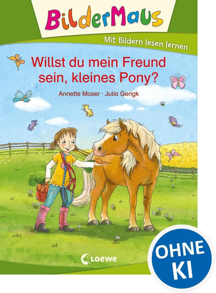Bildermaus - Willst du mein Freund sein, kleines Pony?: Mit Bildern lesen lernen - Ideal für die Vorschule und Leseanfänger ab 5 Jahre
