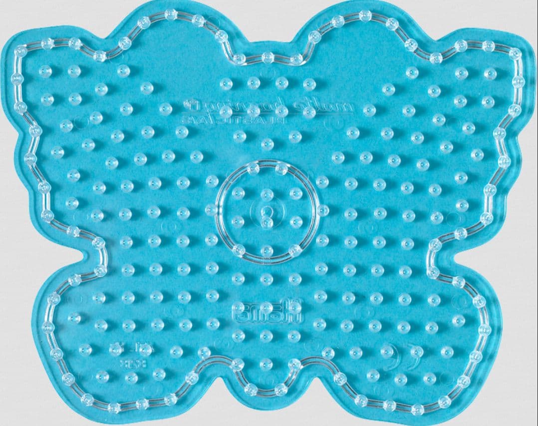 Hama - Maxi transparente Stiftplatte - Schmetterlinge