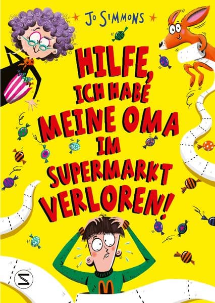 Hilfe, ich habe meine Oma im Supermarkt verloren!: Mit vielen witzigen Illustrationen | Kinderbuch ab 8 Jahren