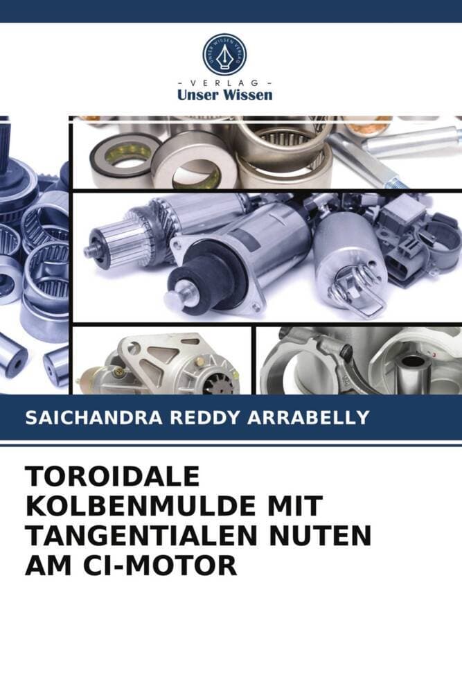 TOROIDALE KOLBENMULDE MIT TANGENTIALEN NUTEN AM CI-MOTOR