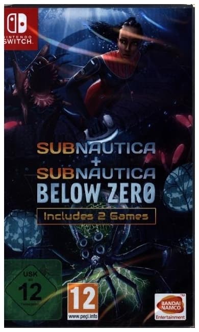 Subnautica + Subnautica, Below Zero,1 Nintendo Switch-Spiel