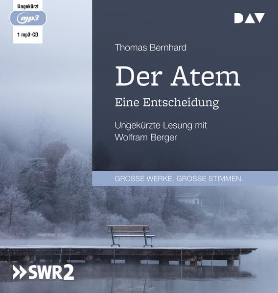 Der Atem. Eine Entscheidung,1 Audio-CD, 1 MP3