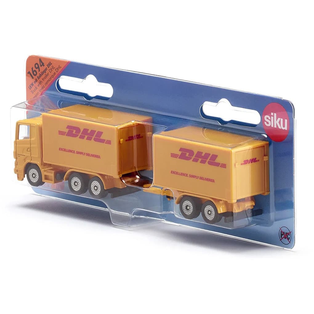 SIKU - LKW mit Anhänger DHL